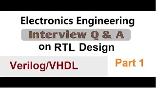 Verilog VHDL Interview Questions Part 1