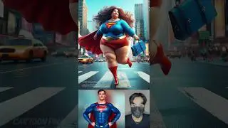 Superheroes as Fat Girls 💥 Avengers vs DC - All Marvel Characters 