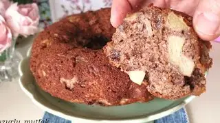 KARATAY 'IN  ELMALI_İNCİRLİ DİYET KEKİ  ❗HUZURLU MUTFAK' TA 😋❤️
