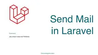 Send Mail In Laravel | Laravel Tutorial