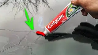 Как сделать Ремонт СКОЛА на лобовом стекле СВОИМИ РУКАМИ
