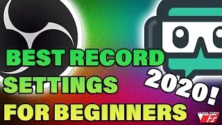 OBS/Streamlabs OBS BEST Record Settings for Beginners!  1440p/60 FPS No Lag