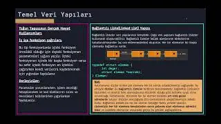 HER YÖNÜYLE C  18- Temel Veri Yapıları