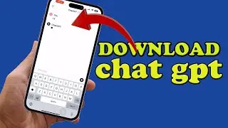 How to download chat gpt app on iphone