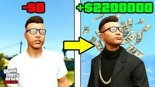 How to Make MILLIONS as a LEVEL 1 in GTA 5 Online (Solo Money Guide)