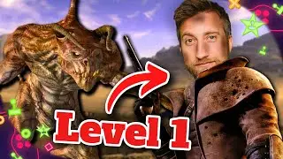 Level 1 VS Alpha Deathclaws in Fallout: New Vegas | Challenge Accepted