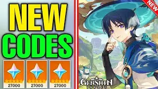 ⚠️Hurry Up⚠️- NEW UPDATE GENSHIN IMPACT REDEEM CODES 2023 - GENSHIN IMPACT CODES!