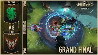 INCREDIBLE GRAND FINAL! FALCONS vs HEROIC - OFFICIAL HIGHLIGHTS - PGL Wallachia S2 | DOTA2