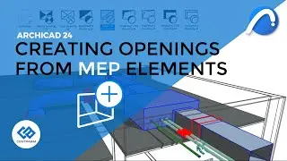 How to Create Openings with MEP Elements (Archicad 24)