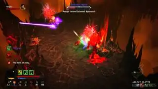 Diablo 3 PS3 Walkthrough 1080p - ACT 3 Inferno Barbarian female AndrissGG Part 2