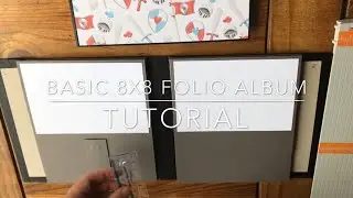 Basic 8x8 Mini Album Tutorial Part 1