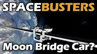 Space Busters | Can We Drive On the Moon Bridge?!? | Space Engineers