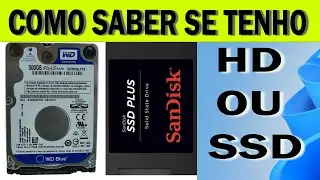 Como saber se tenho HD ou SSD no Notebook / Pc