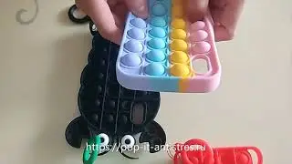 Красивый чехол pop-it пупырка антистресс для мобильного телефона