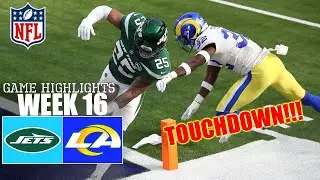 New York Jets vs Los Angeles Rams [Week 16] 3rd-QTr  Game Highlights | NFL Highlights 2024