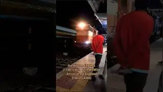 Nandigram Express 11401 Arrived at Aurangabad Station #railways #aurangabad #train #short #viral