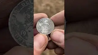 Beautiful RARE SILVER that would have bought 4 pints of beer in 1902!! 🤩 Metal detecting XP DEUS 2