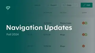 Navigation Updates