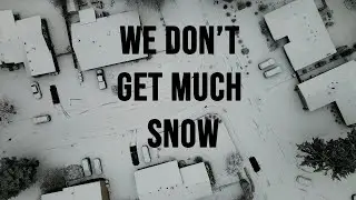 Hillsboro Snow 2021  - From a Drone