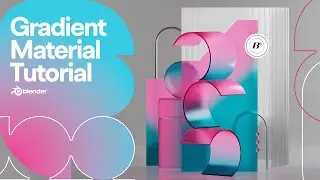 Delicious Blender Gradient Material Tutorial | Procedural Texture