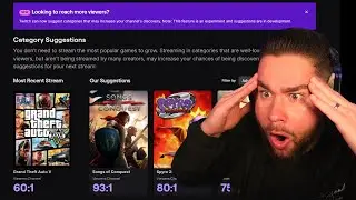 Twitch Finally Added a Feature for Small Streamers! (Category Suggestions)