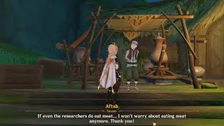 [Commission Quest] Doctor's Orders (Giving Aftab Delicious Steak, 1st time)