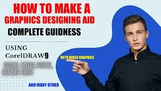 How To Make Graphic Designing Ad Using CorelDRAW 9 With Very Easy Method