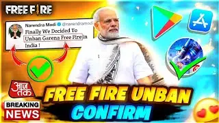 FREE FIRE UNBAN🔥🥳 || GOOD NEWS 🥳❤️ || FREE FIRE