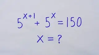 A nice math olympiad exponential problem | Olympiad mathematics  (x)=?
