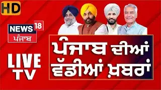 News18 Punjab Live| Bhagwant Mann | Panchayat Election | Breaking News | Punjab Latest News | Live