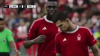 Nottingham Forest  0 vs 2 Tottenham Hotspur - Video Game Simulation PES 2021