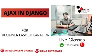 AJAX In Django tutorial by  Shiva Sir | Ajax Implementation using django |Basic AJAX with Django