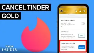 How To Cancel Tinder Gold | Tech Insider