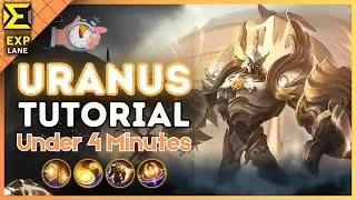 4-Minute Uranus Tutorial in EXP Lane || (MLBB S35) 2025