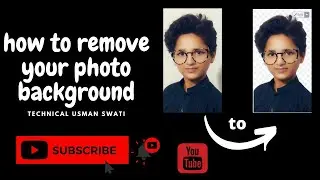 How to remove your photo background???