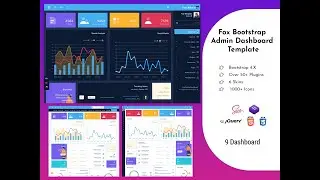 The Best RTL Bootstrap 5 Admin Dashboard By Fox UI Framework