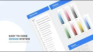 Design System - Color, Typography, Spacing, Grid, Layout, Shadows, Icons - Design System Part 1