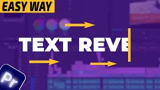 how to make text reveal animation | premiere pro 2023