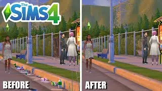 How To Remove The Trash From The City (Eco Lifestyle Cheat) - The Sims 4