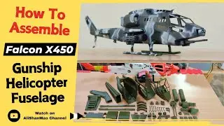 Beginner’s Guide: Assembling Falcon X450 Cobra Inspired RC Fuselage