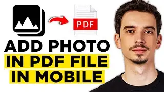 How To Add Photo In PDF File In Mobile (2024)