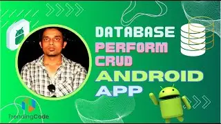 Android Development Course : crud operation in android studio using sqlite | #Day8