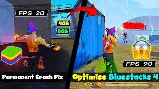 OPTIMIZE Your BLUESTACKS 4 WITH SECRET New SETTINGS | No Crash More FPS 😱 (With Prove)