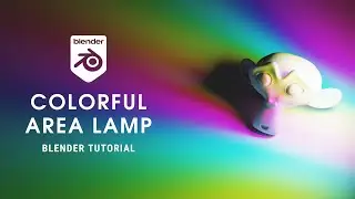 Colorful Cycles Area Lamp in Blender | Blender Tutorial