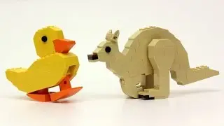 Gravity Powered Walking LEGO Animals