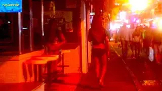 WALKING STREET 2007 SHUTDOWN  tourist attraction Pattaya Thailand Bars and clubs closed