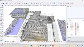 Complex Hip Framing - SketchUp Live Work Session