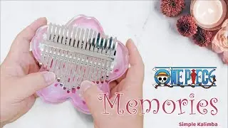 Memories (One Piece) Maki Otsuki - Kalimba Easy Tutorial