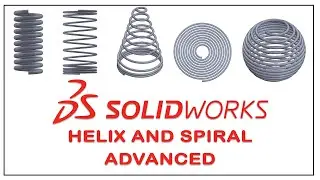 Top Helix Design Techniques in Solidworks | Advanced Level
