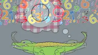 Number Eating Alligator Song